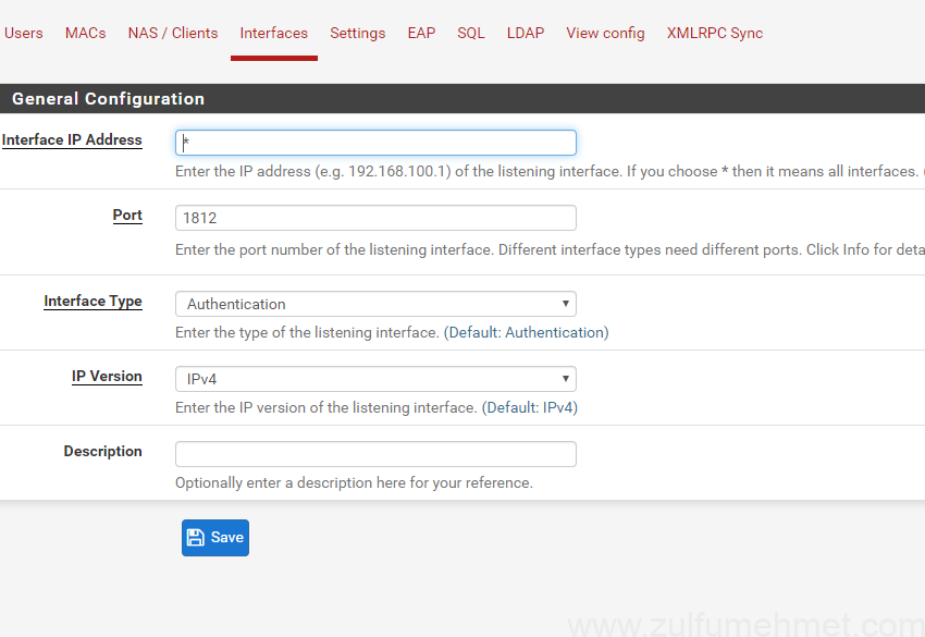 pfSense Kurulum hotspot