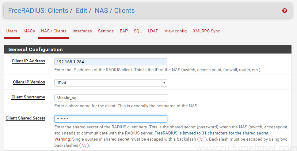 pfSense Kurulum hotspot