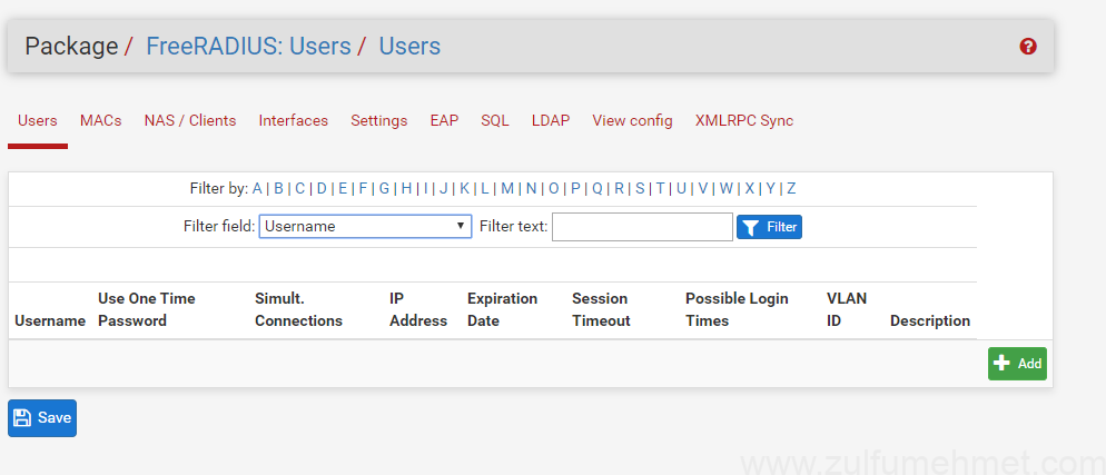 pfSense Kurulum hotspot