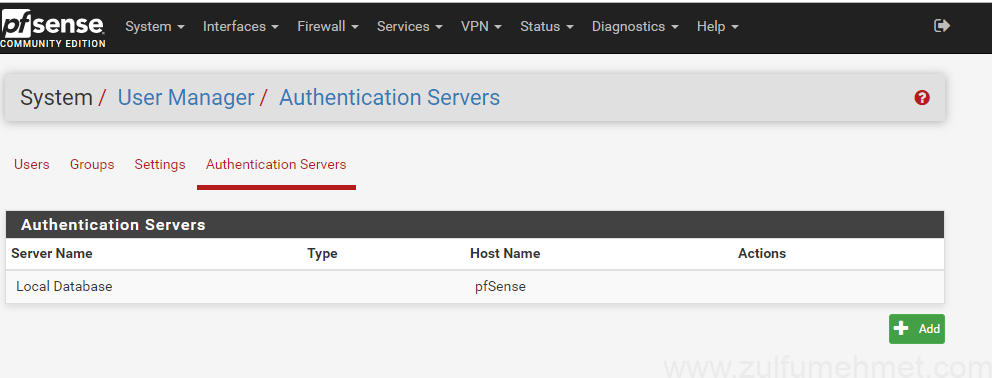 pfSense Kurulum hotspot