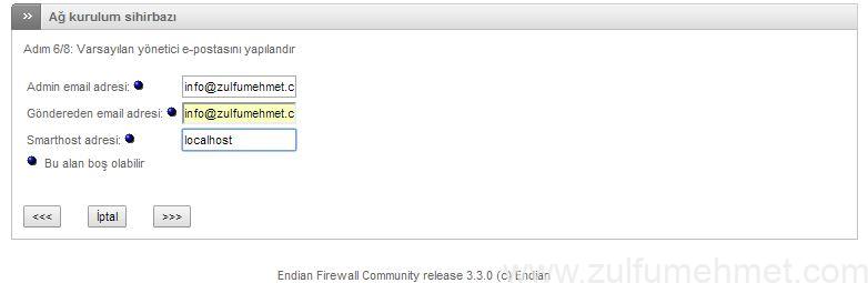 endian firewall kurulum ve yapılanması