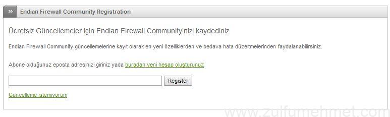 endian firewall kurulum ve yapılanması