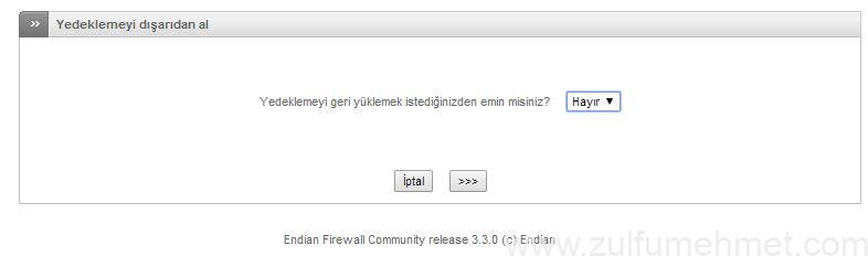 endian firewall kurulum ve yapılanması