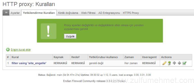 endian firewall kurulum ve yapılanması